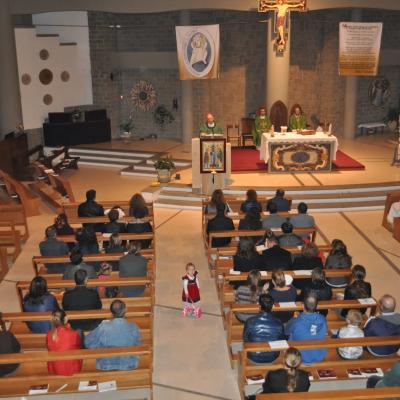 18 octombrie: Cesano: PS Petru Gherghel în vizită la comunitatea catolică română