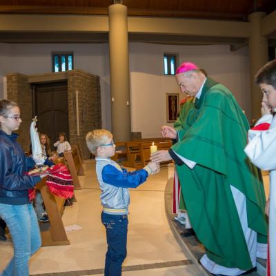 18 octombrie: Cesano: PS Petru Gherghel în vizită la comunitatea catolică română