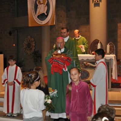 18 octombrie: Cesano: PS Petru Gherghel în vizită la comunitatea catolică română
