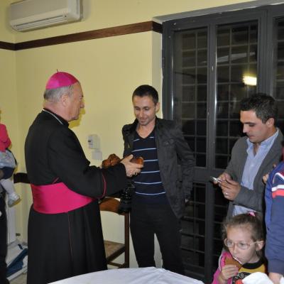 18 octombrie: Cesano: PS Petru Gherghel în vizită la comunitatea catolică română