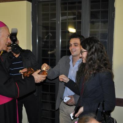 18 octombrie: Cesano: PS Petru Gherghel în vizită la comunitatea catolică română