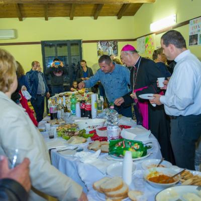 18 octombrie: Cesano: PS Petru Gherghel în vizită la comunitatea catolică română