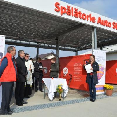18 octombrie: Iaşi (Caritas): Lansarea structurii sociale CAR WASH - spălătorie de maşini şi covoare de tip self-service