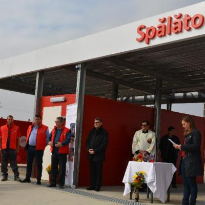 18 octombrie: Iaşi (Caritas): Lansarea structurii sociale CAR WASH - spălătorie de maşini şi covoare de tip self-service