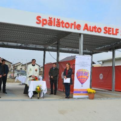 18 octombrie: Iaşi (Caritas): Lansarea structurii sociale CAR WASH - spălătorie de maşini şi covoare de tip self-service