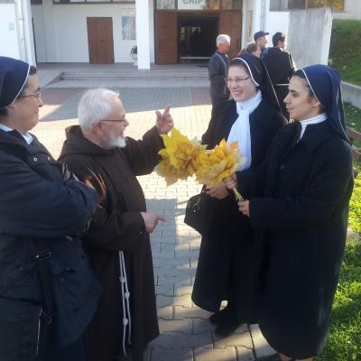 25 octombrie: Oneşti: Pelerinajul persoanelor consacrate la sanctuarul diecezan "Fericitul Ieremia"