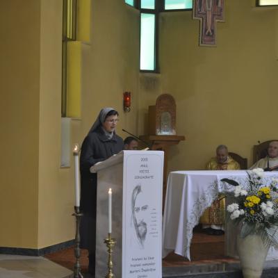 25 octombrie: Oneşti: Pelerinajul persoanelor consacrate la sanctuarul diecezan "Fericitul Ieremia"