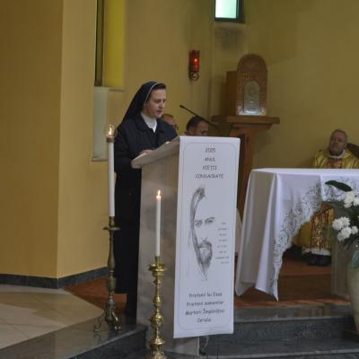 25 octombrie: Oneşti: Pelerinajul persoanelor consacrate la sanctuarul diecezan "Fericitul Ieremia"