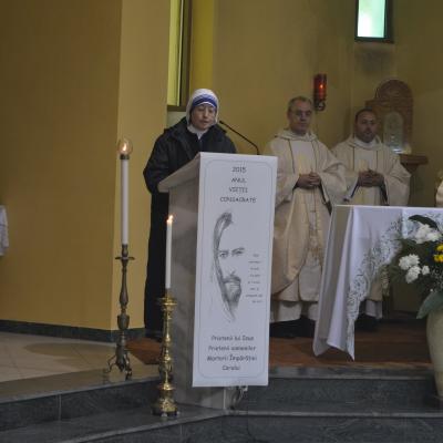 25 octombrie: Oneşti: Pelerinajul persoanelor consacrate la sanctuarul diecezan "Fericitul Ieremia"