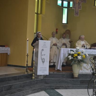25 octombrie: Oneşti: Pelerinajul persoanelor consacrate la sanctuarul diecezan "Fericitul Ieremia"