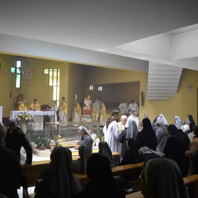 25 octombrie: Oneşti: Pelerinajul persoanelor consacrate la sanctuarul diecezan "Fericitul Ieremia"