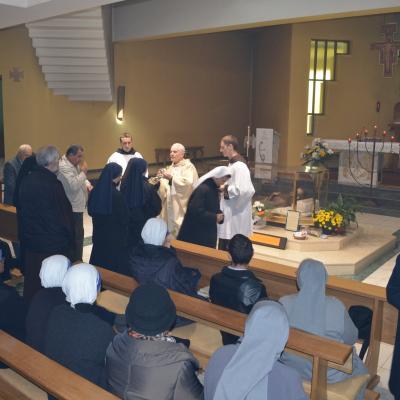 25 octombrie: Oneşti: Pelerinajul persoanelor consacrate la sanctuarul diecezan "Fericitul Ieremia"