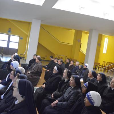 25 octombrie: Oneşti: Pelerinajul persoanelor consacrate la sanctuarul diecezan "Fericitul Ieremia"