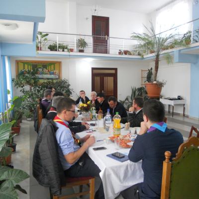 16 noiembrie: Satu Nou: Întâlnire diecezană a asistenţilor spirituali Scout
