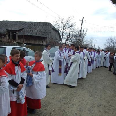 21 noiembrie: Traian (BC): Funeraliile părintelui Albert Lucaci