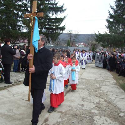 21 noiembrie: Traian (BC): Funeraliile părintelui Albert Lucaci