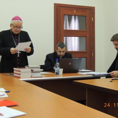 24 noiembrie: Blaj: Întâlnirea naţională a responsabililor oficiilor diecezane pentru ecumenism şi dialog interreligios