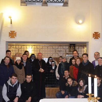 29 noiembrie: Roman: PS Petru Gherghel în vizită la Surorile Clarise