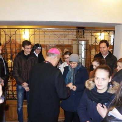 29 noiembrie: Roman: PS Petru Gherghel în vizită la Surorile Clarise