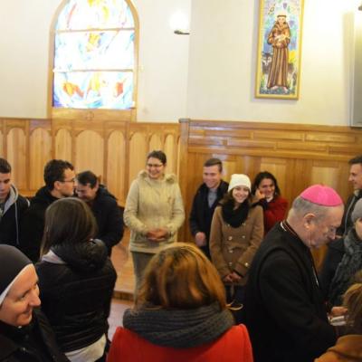 29 noiembrie: Roman: PS Petru Gherghel în vizită la Surorile Clarise