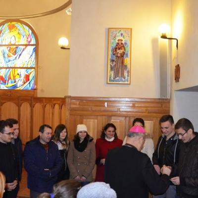29 noiembrie: Roman: PS Petru Gherghel în vizită la Surorile Clarise
