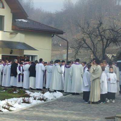 3 decembrie: Frumoasa: Funeraliile părintelui Ştefan Vacaru