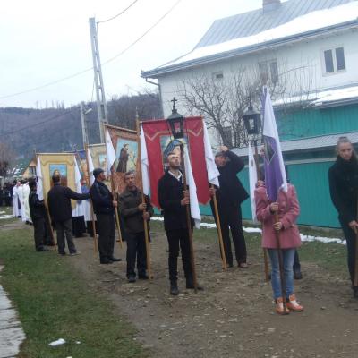 3 decembrie: Frumoasa: Funeraliile părintelui Ştefan Vacaru