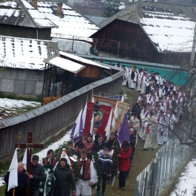 3 decembrie: Frumoasa: Funeraliile părintelui Ştefan Vacaru