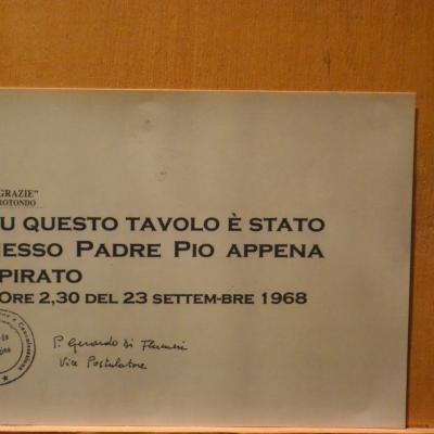 5-7 decembrie: Padova: Pelerinaj pe urmele sfântului Pio