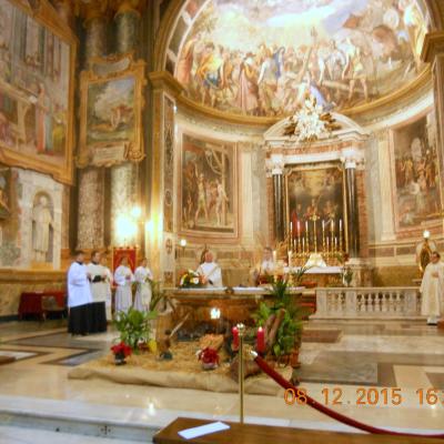 8 decembrie: Roma: Hramul comunităţii romano-catolice româneşti