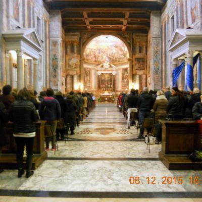 8 decembrie: Roma: Hramul comunităţii romano-catolice româneşti