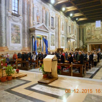 8 decembrie: Roma: Hramul comunităţii romano-catolice româneşti