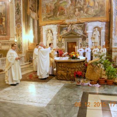 8 decembrie: Roma: Hramul comunităţii romano-catolice româneşti