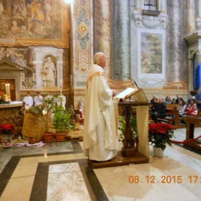 8 decembrie: Roma: Hramul comunităţii romano-catolice româneşti