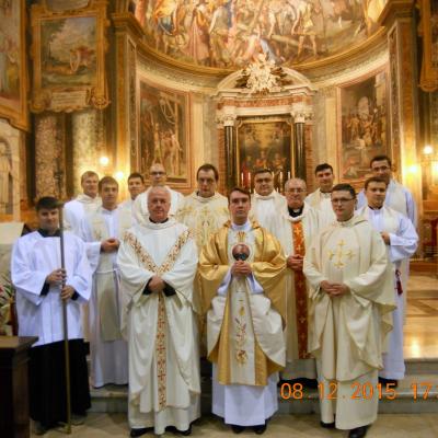 8 decembrie: Roma: Hramul comunităţii romano-catolice româneşti
