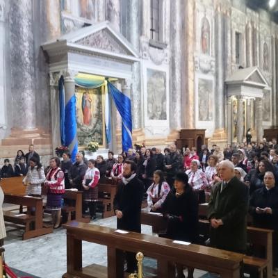 8 decembrie: Roma: Hramul comunităţii romano-catolice româneşti