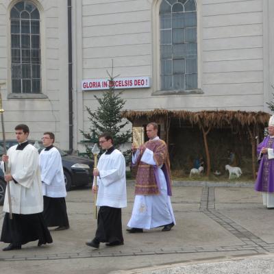 13 decembrie: Iaşi: Deschiderea porţii sfinte a Anului Jubiliar. Foto: Andrei Gherghel