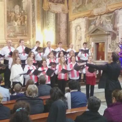 13 decembrie: Roma: Concert de Crăciun în comunitatea romano-catolică română