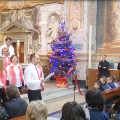 13 decembrie: Roma: Concert de Crăciun în comunitatea romano-catolică română