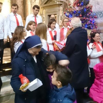 13 decembrie: Roma: Concert de Crăciun în comunitatea romano-catolică română