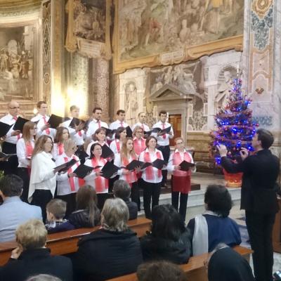 13 decembrie: Roma: Concert de Crăciun în comunitatea romano-catolică română