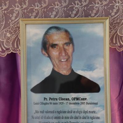 17 decembrie: Buruieneşti: Comemorarea a 10 ani de la trecerea în veşnicie a părintelui Petru Ciocan, OFMConv. şi vizita echipei Radio Maria