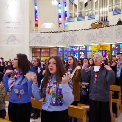 19 decembrie: Iaşi: "Lumina Păcii"