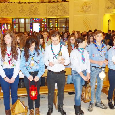 19 decembrie: Iaşi: "Lumina Păcii"