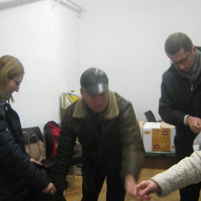26 decembrie: Iaşi "Sfânta Tereza": Pruncuşorul Isus în vizită la bolnavii de la spitalul Pădureni-Grajduri