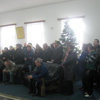 26 decembrie: Iaşi "Sfânta Tereza": Pruncuşorul Isus în vizită la bolnavii de la spitalul Pădureni-Grajduri