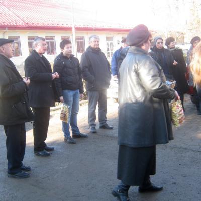 26 decembrie: Iaşi "Sfânta Tereza": Pruncuşorul Isus în vizită la bolnavii de la spitalul Pădureni-Grajduri