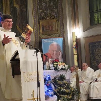 30 decembrie: Iaşi: Comemorarea centenarului morţii primului episcop de Iaşi, Nicolae-Iosif Camilli, şi lansare de cărţi