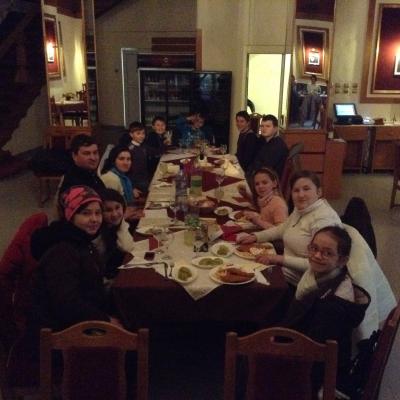 30 decembrie: Roman "Sfantâ Tereza": Excursie la Târgu Ocna