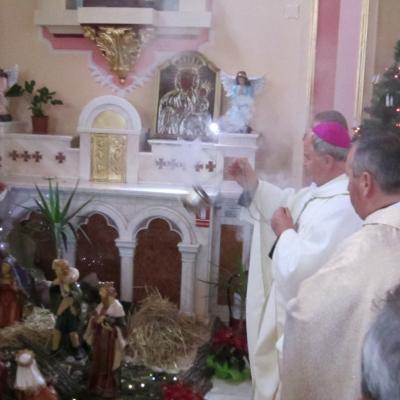 6 ianuarie: Huşi-Corni: Epifania Domnului, împreună cu episcopul Aurel Percă